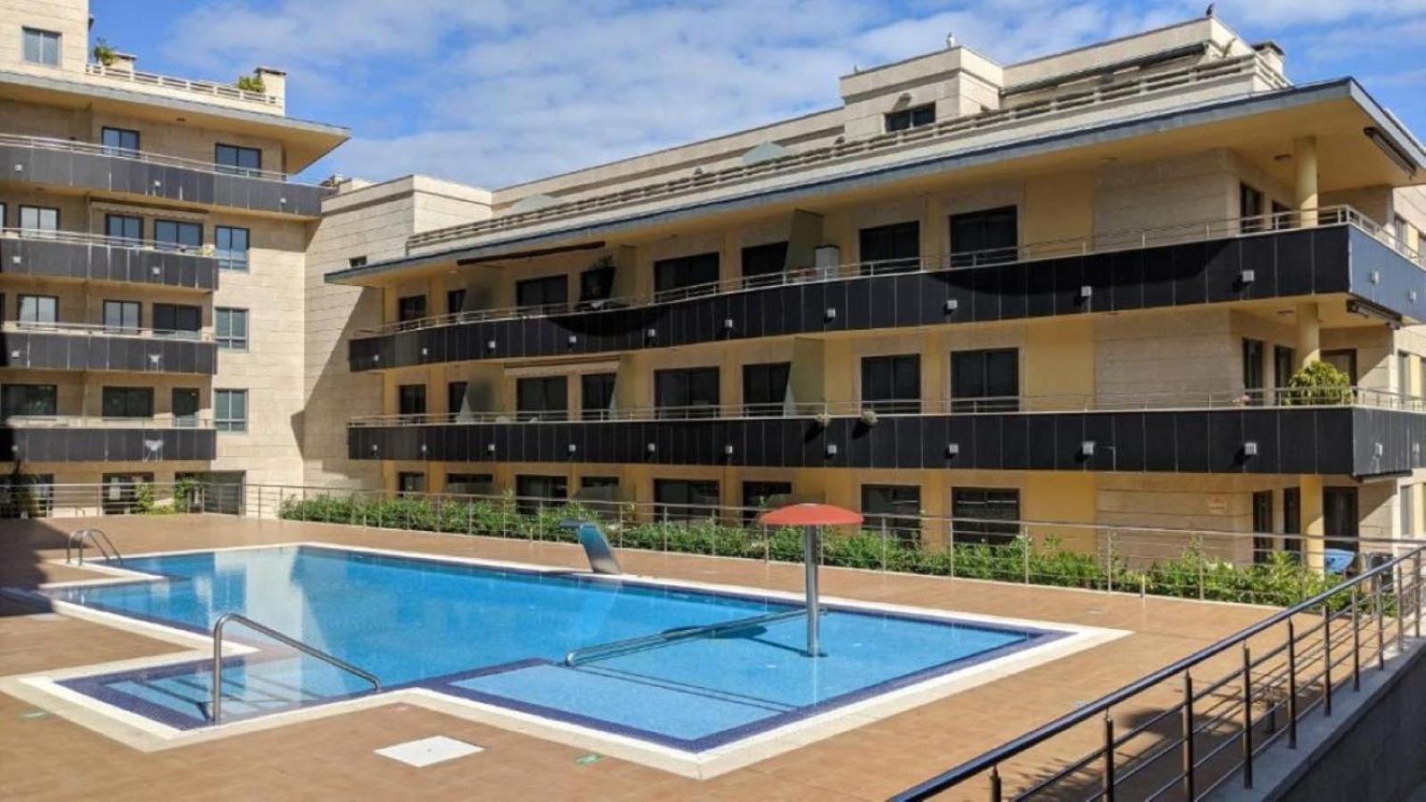 Apartamento En Urbanizacion Con Piscina En Playa De Silgar Sanxenxo Exteriér fotografie